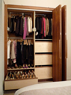 Black Walnut Wardrobe