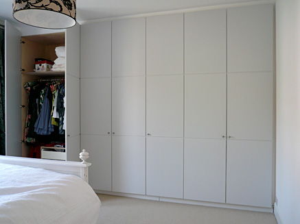 White Painted Wardrobe